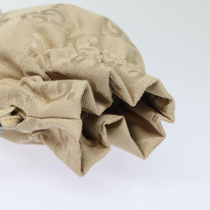 Gucci GG canvas pouch Canvas, BEIGE, CANVAS, Clutche & pouche