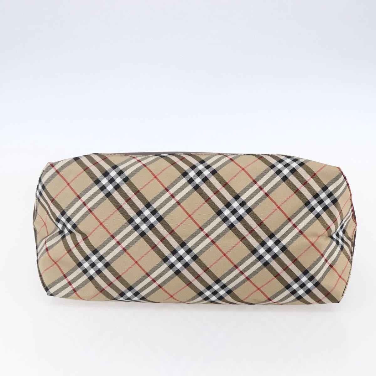 Burberry Blue Label Tote Bag Nylon, BROWN, NYLON, Tote bag