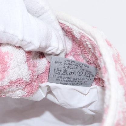 Christian Dior Vintage Trotter Pouch Pile, PINK, COTTON, Clutche & pouche