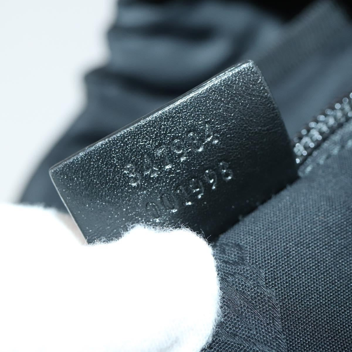 Gucci Buckle Backpack GG Imprime, BLACK, CANVAS, Backpack