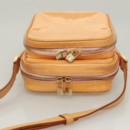 Louis Vuitton Wooster Handbag Monogram Vernis, BEIGE, PATENT_LEATHER, Handbag