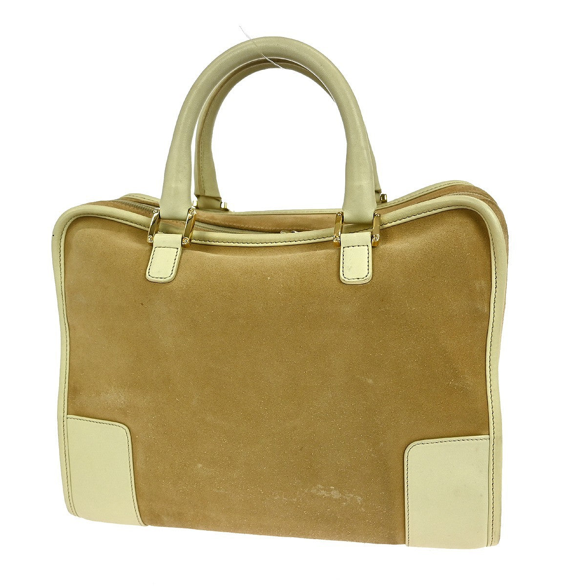 Loewe Amazona Bag Suede, BROWN, SUEDE, Handbag