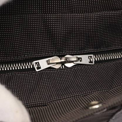 Hermes Herline Backpack Canvas, GRAY, CANVAS, Backpack