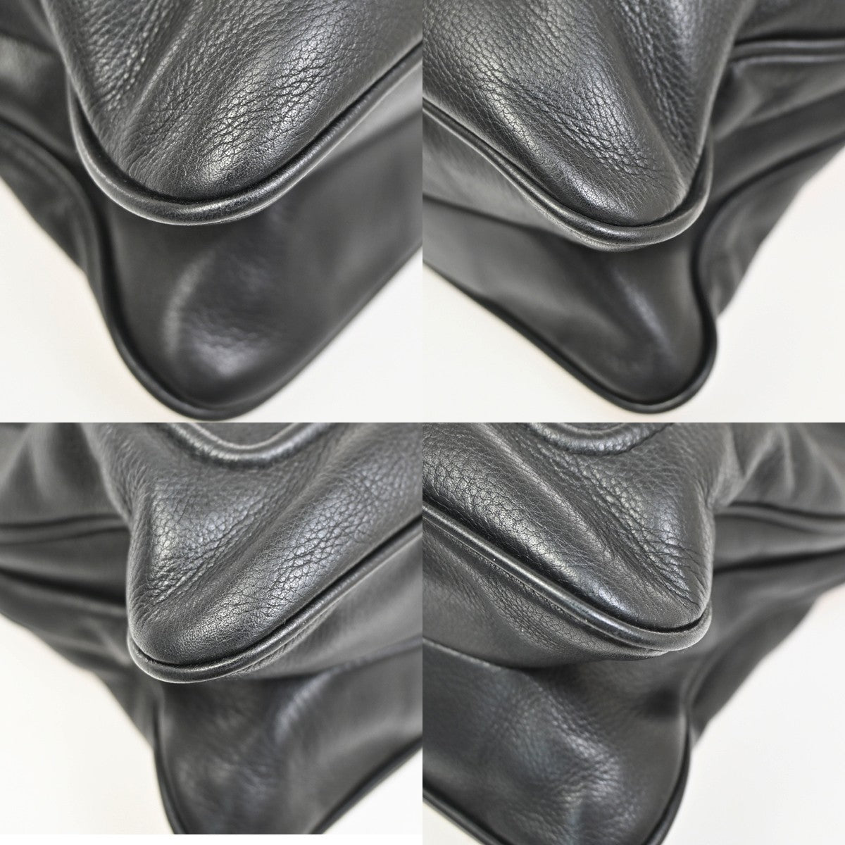 Bally Vintage Shoulder Bag Leather, BLACK, LEATHER, Shoulder bag