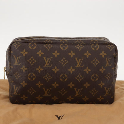 Louis Vuitton Trousse Toilette Monogram Canvas, BROWN, CANVAS, Clutche & pouche