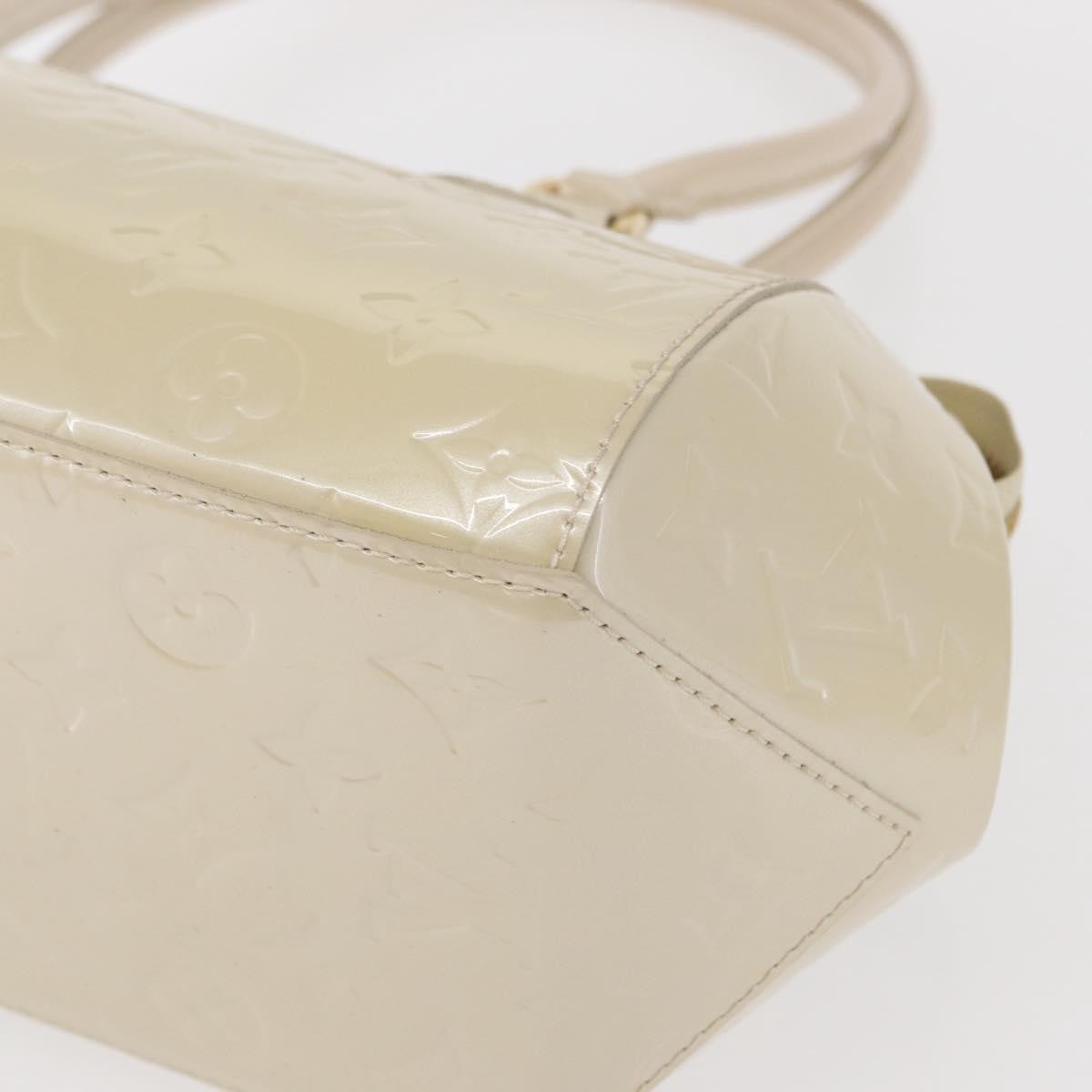 Louis Vuitton Sherwood Handbag Monogram Vernis, BEIGE, PATENT_LEATHER, Handbag