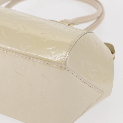 Louis Vuitton Sherwood Handbag Monogram Vernis, BEIGE, PATENT_LEATHER, Handbag