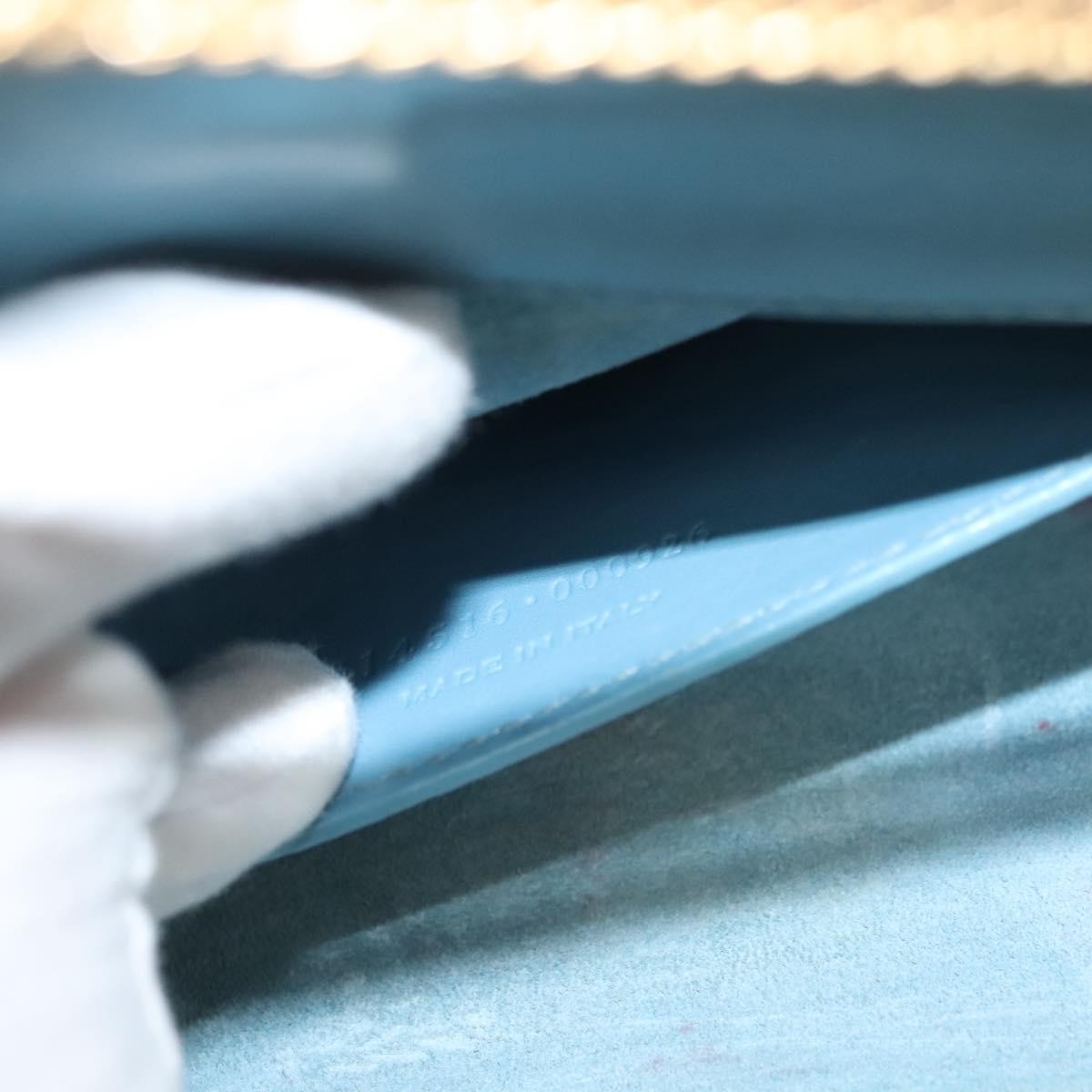 Saint Laurent Betty Bag Leather, BLUE, LEATHER, Shoulder bag