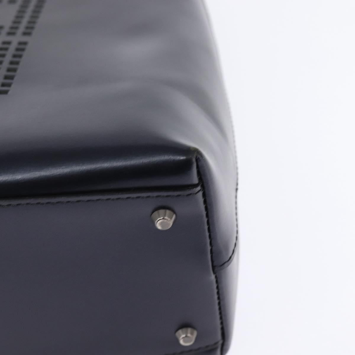 Givenchy Vintage 4G handbag Leather, NAVY, LEATHER, Handbag