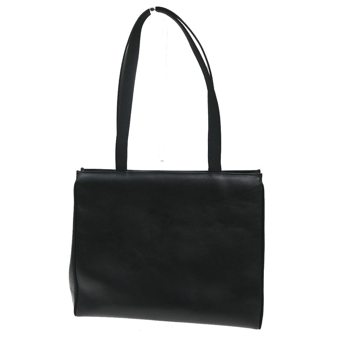 Salvatore Ferragamo Vala tote Leather, BLACK, LEATHER, Tote bag