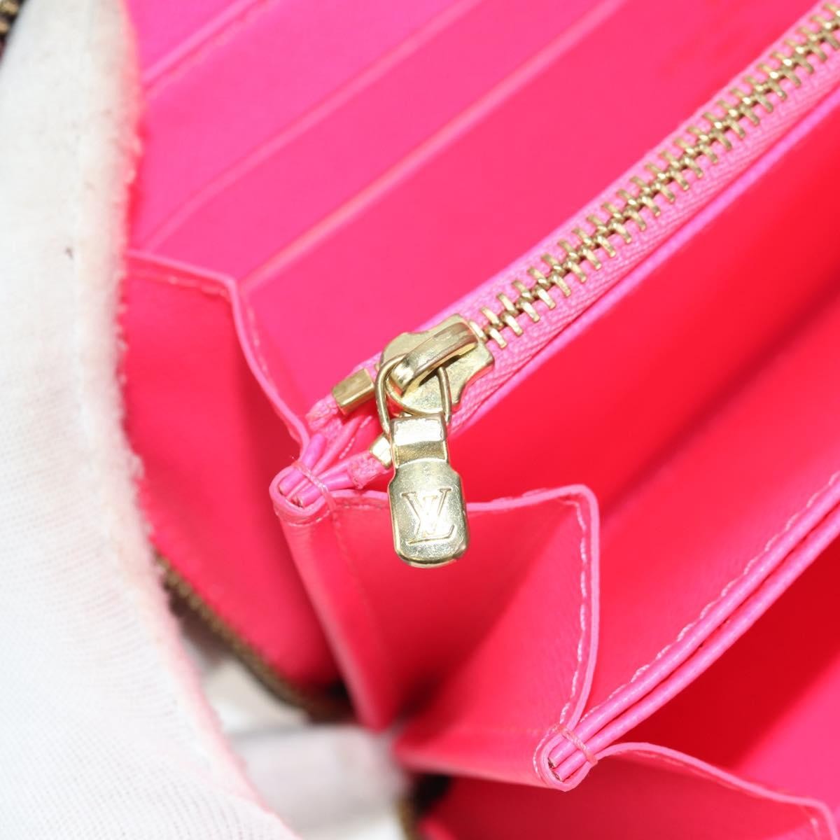 Louis Vuitton Zippy Wallet NM Monogram Graffiti, PINK, CANVAS, Wallets