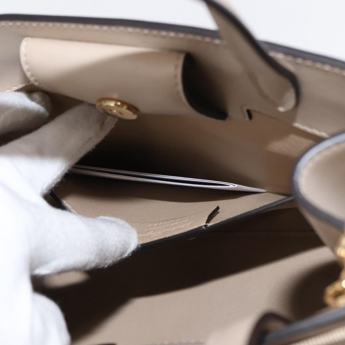 Salvatore Ferragamo Vara Bow Top Handle Convertible Tote Leather, BEIGE, LEATHER, Tote bag