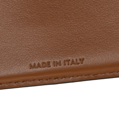 Celine Strap wallet Triomphe coated canvas, BROWN, CANVAS, Wallets