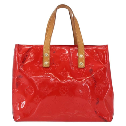 Louis Vuitton Reade Handbag Monogram Vernis, RED, PATENT_LEATHER, Handbag