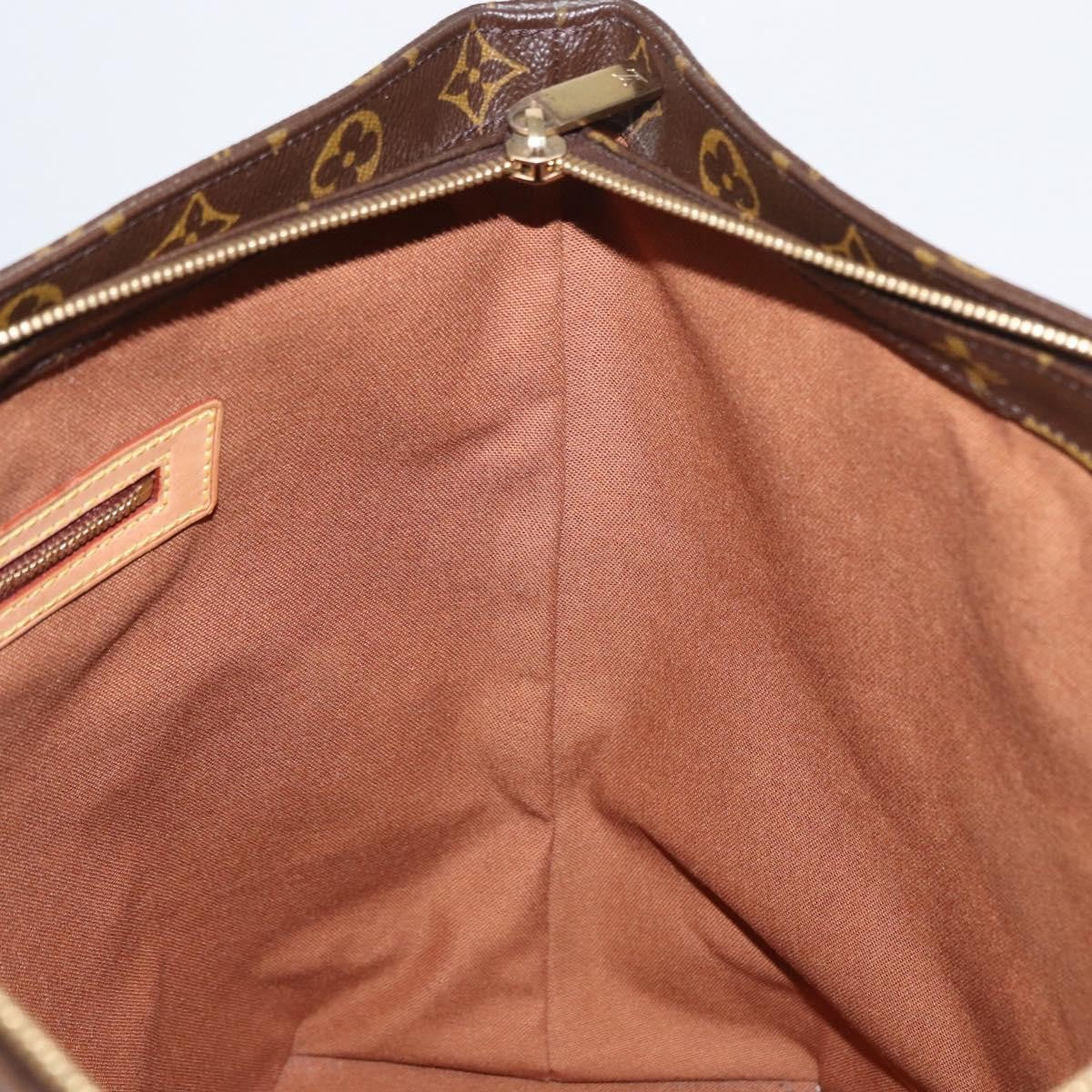 Louis Vuitton Cabas Mezzo Monogram Canvas, BROWN, CANVAS, Tote bag