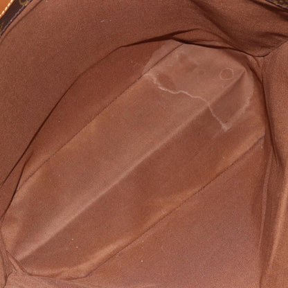 Louis Vuitton Shopping Sac Handbag Monogram Canvas, BROWN, CANVAS, Tote bag