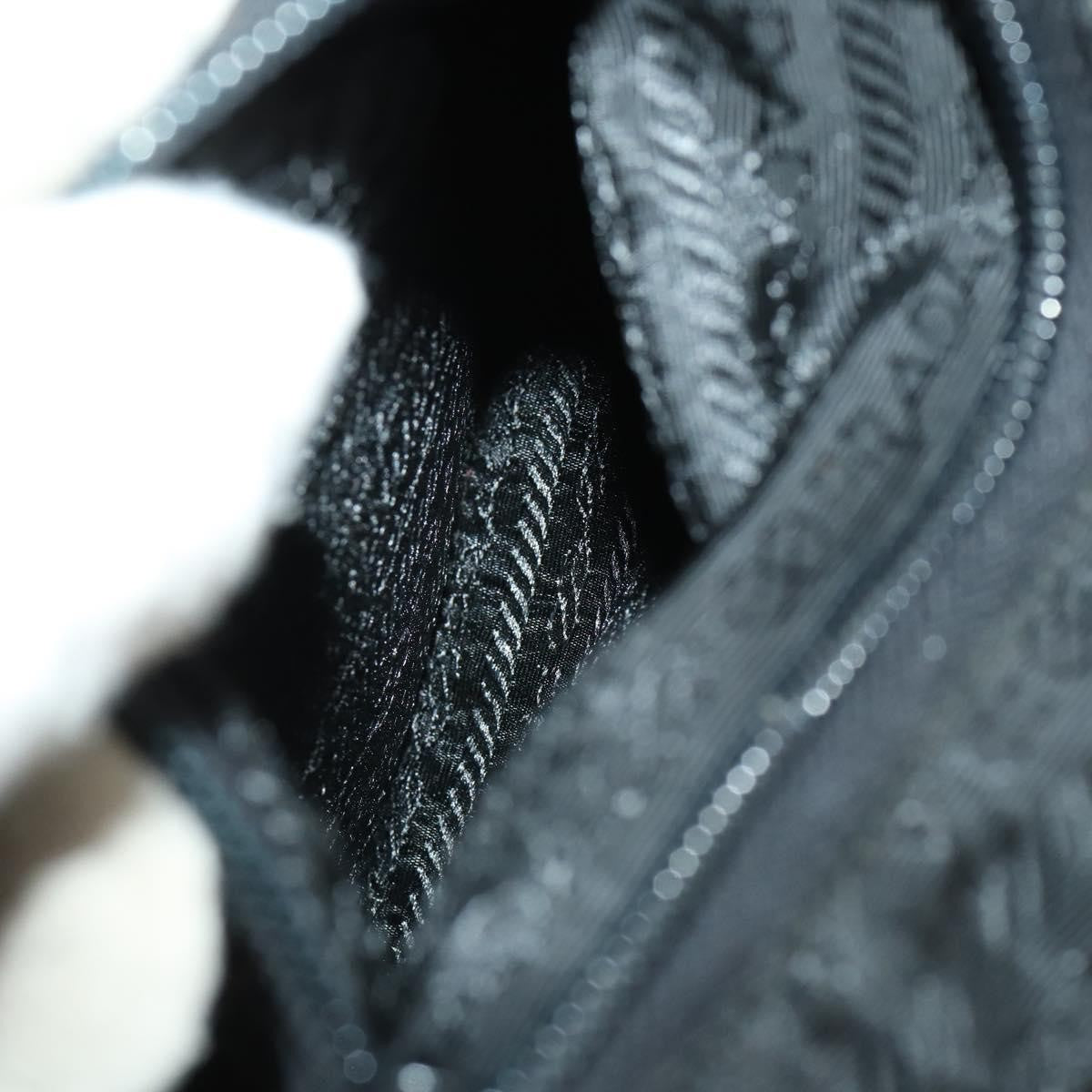 Prada Logo Backpack Tessuto, BLACK, NYLON, Backpack