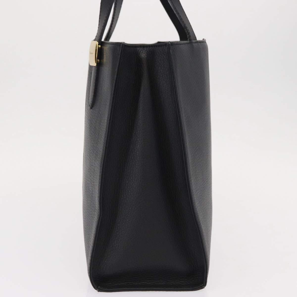 Burberry Vintage Handbag Leather, BLACK, LEATHER, Handbag