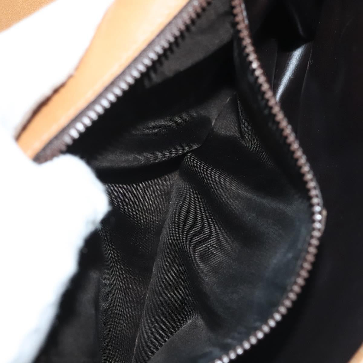 Celine Macadam Pochette Classic, BEIGE, PVC, Clutche & pouche