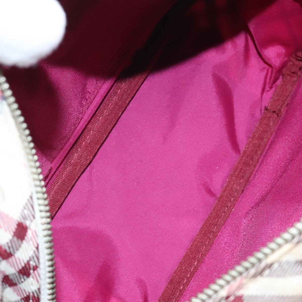 Burberry Nova Check Blue Label Nylon, BEIGE, NYLON, Shoulder bag