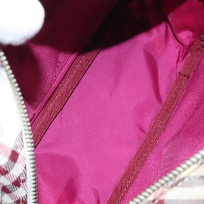 Burberry Nova Check Blue Label Nylon, BEIGE, NYLON, Shoulder bag