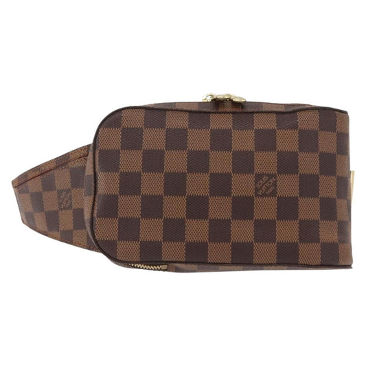 Louis Vuitton Geronimos Waist Bag Damier, BROWN, CANVAS, Shoulder bag
