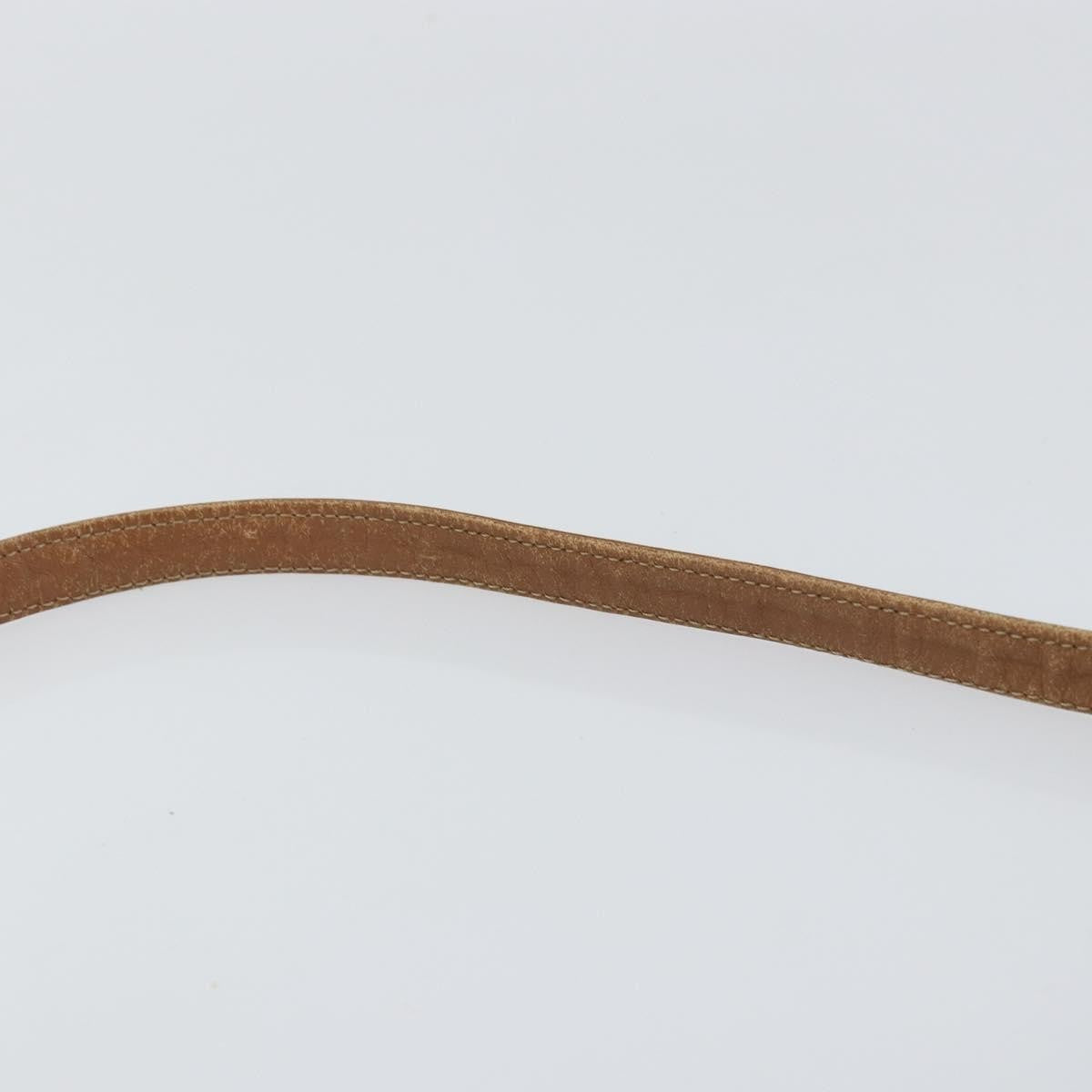 Christian Dior Vintage Honeycomb Shoulder Bag Canvas, BEIGE, CANVAS, Shoulder bag