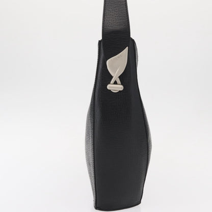 Loewe Vintage Shoulder Bag Leather, BLACK, LEATHER, Shoulder bag