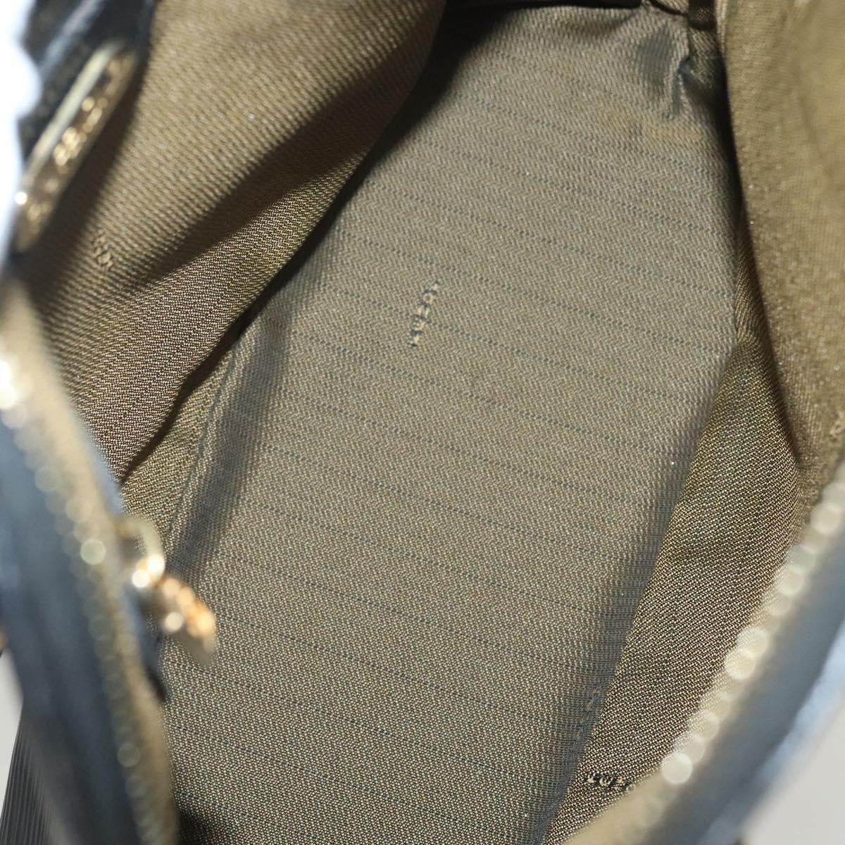 Fendi Vintage Top Handle Dome Bag Leather, BLACK, LEATHER, Handbag