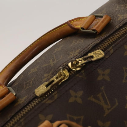 Louis Vuitton Keepall Bandouliere Bag Monogram Canvas, BROWN, CANVAS, Travel bag