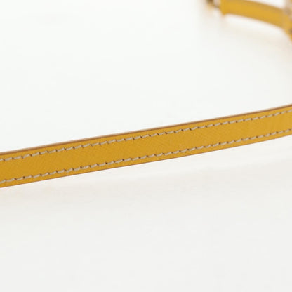 Prada Logo Chain Crossbody Bag Tessuto and Saffiano Leather, YELLOW, NYLON, Clutche & pouche