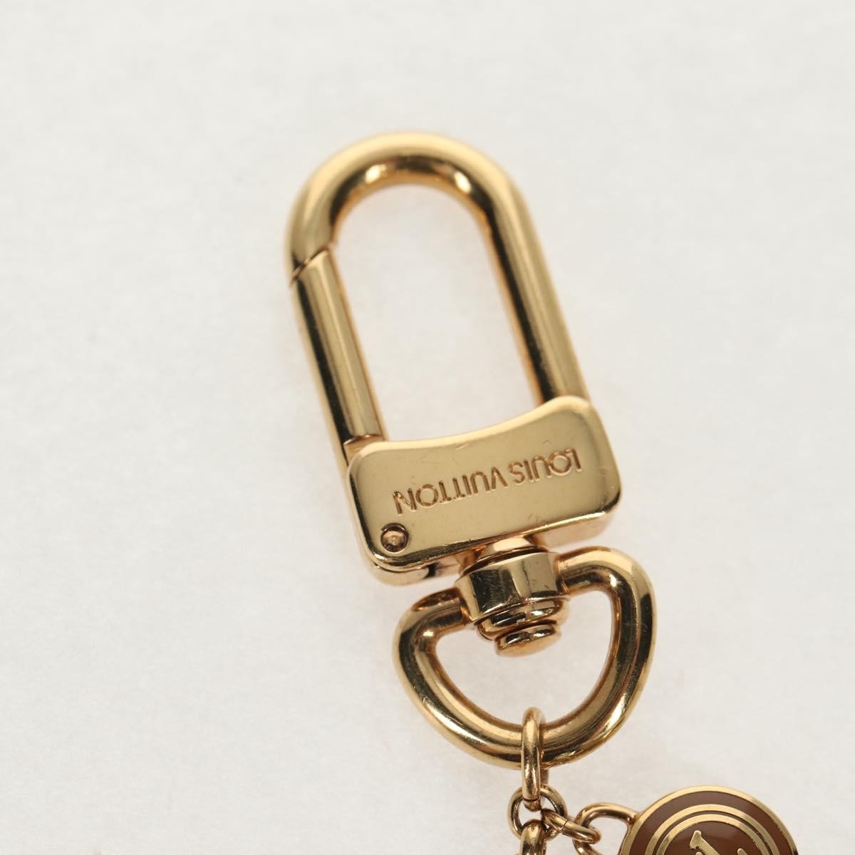 Louis Vuitton Pastilles Bag Charm and Key Holder Metal and Enamel, GOLD, METAL, Charms and Keychains