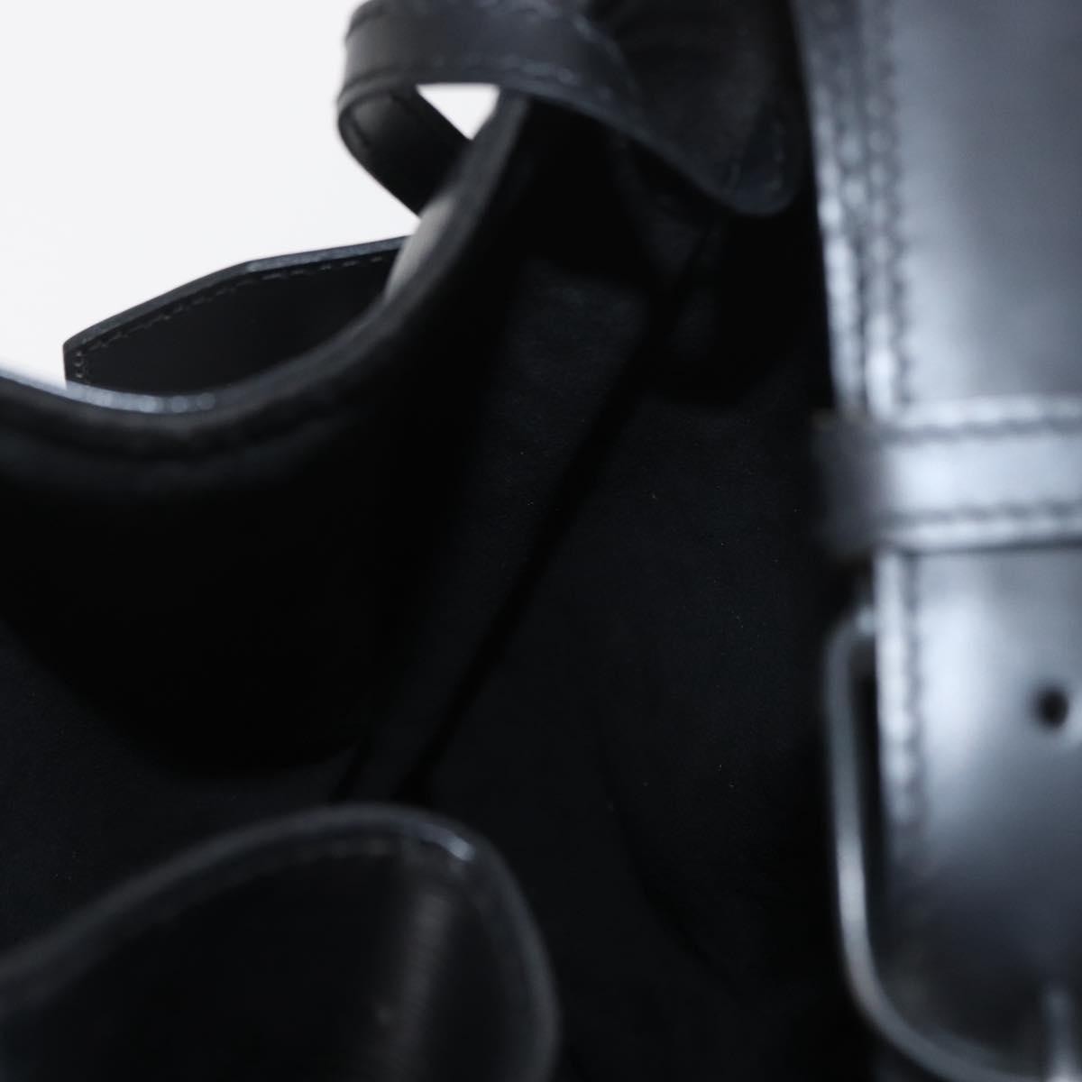 Louis Vuitton Vintage Sac d'Epaule Handbag Epi Leather, BLACK, LEATHER, Shoulder bag