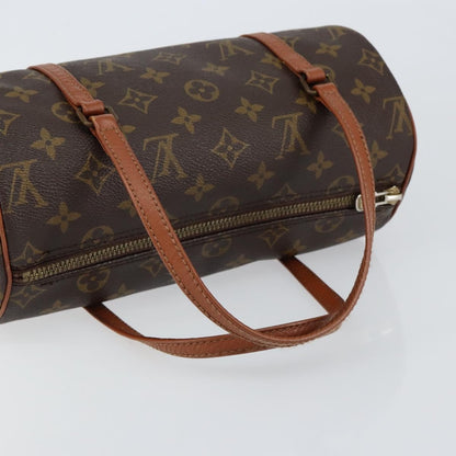 Louis Vuitton Papillon Handbag Monogram Canvas, BROWN, CANVAS, Handbag