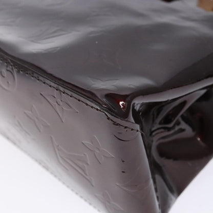 Louis Vuitton Reade Handbag Monogram Vernis, BURGUNDY, PATENT_LEATHER, Handbag