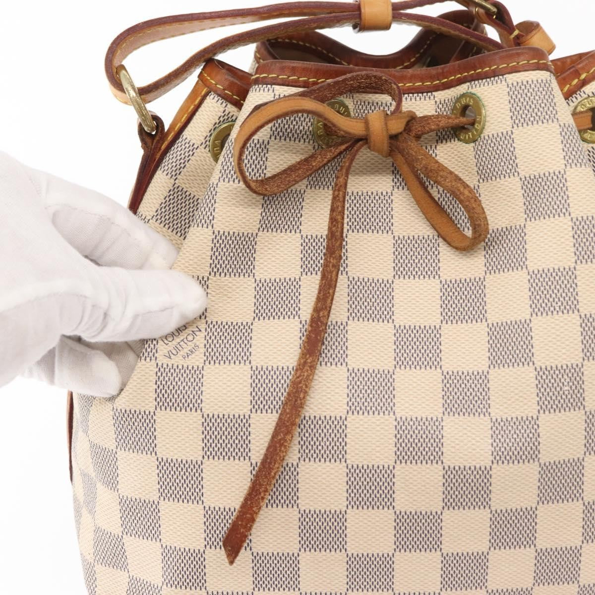 Louis Vuitton Noe Handbag Damier, Multicolour, Canvas, Shoulder Bag