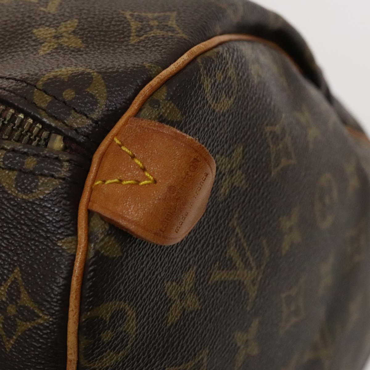 Louis Vuitton Keepall Bag Monogram Canvas, BROWN, CANVAS, Travel bag