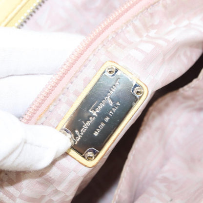 Salvatore Ferragamo Marisa Satchel Leather, YELLOW, LEATHER, Tote bag