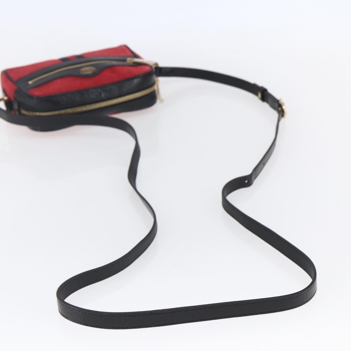 Gucci Ophidia Shoulder Bag Suede, RED, SUEDE, Shoulder bag