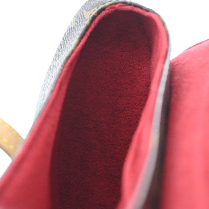 Louis Vuitton Sonatine Handbag Monogram Canvas, BROWN, CANVAS, Handbag