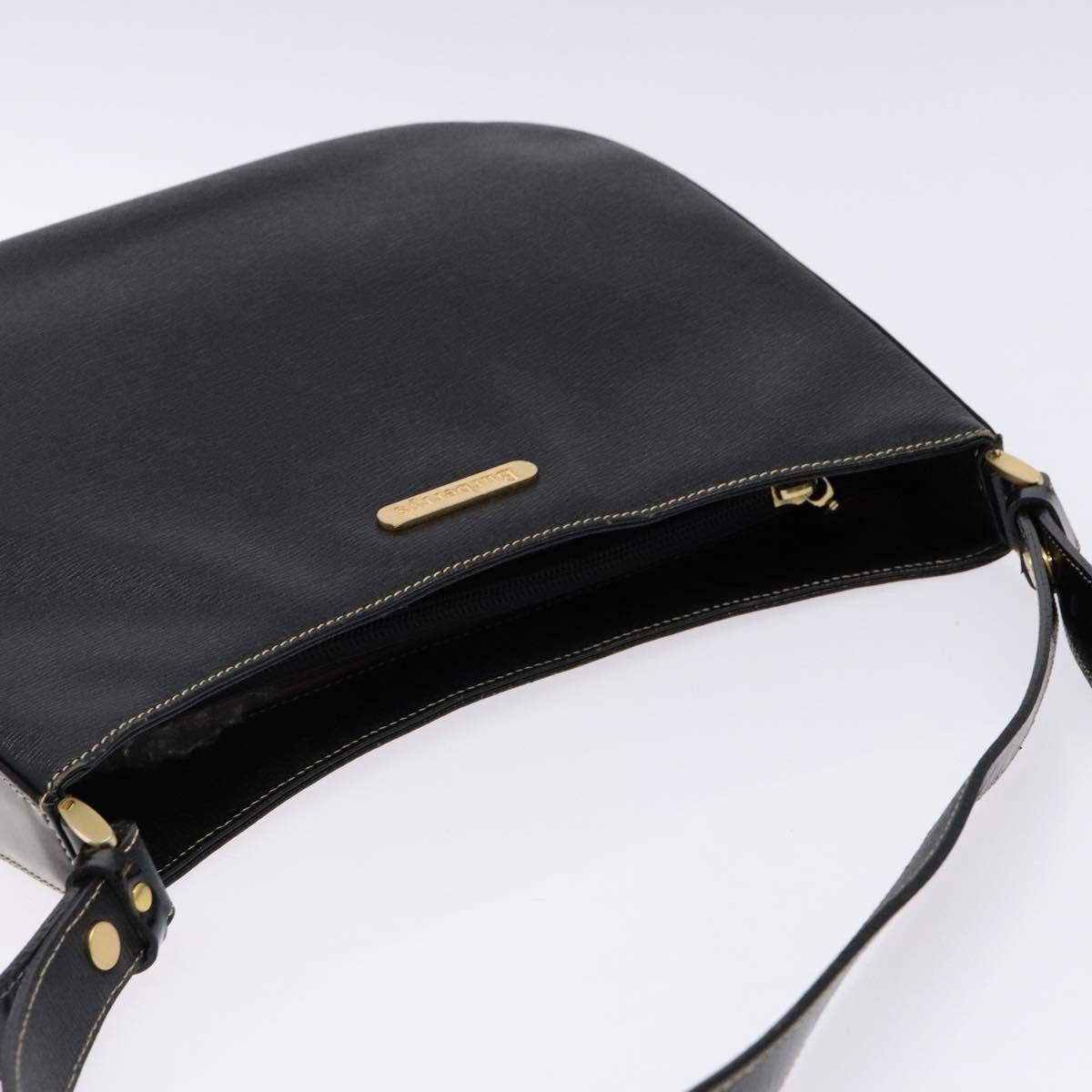 Burberry Shoulder Bag Leather, BLACK, LEATHER, Shoulder bag