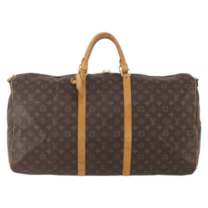 Louis Vuitton Keepall Bandouliere Bag Monogram Canvas, Brown, Canvas, Travel Bag
