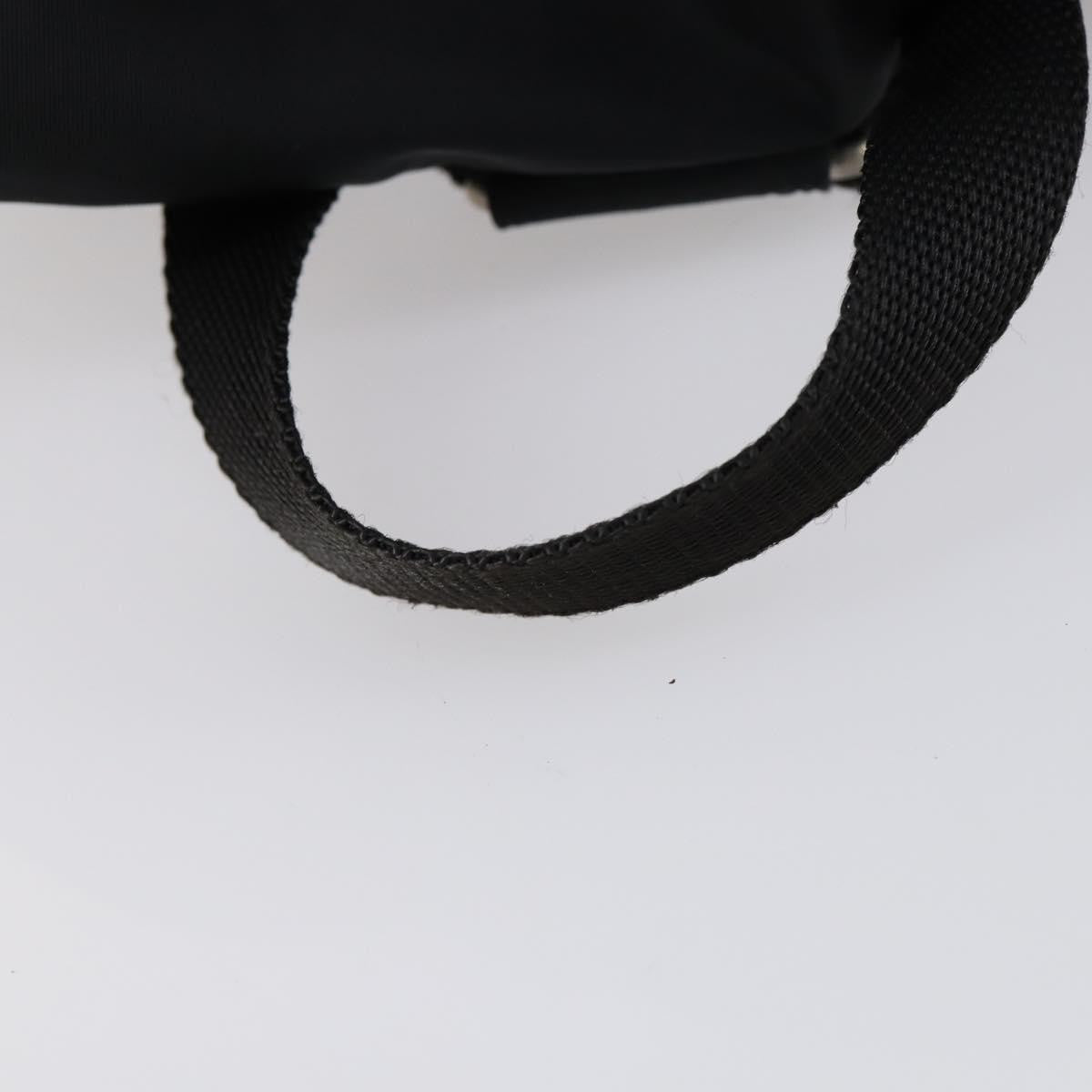 Prada Double Front Pocket Backpack Tessuto, BLACK, NYLON, Backpack