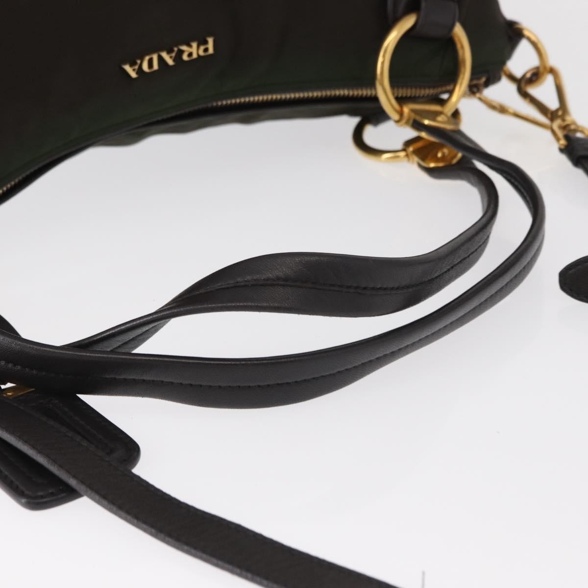 Prada Vintage Handbag Tessuto, KHAKI, NYLON, Handbag