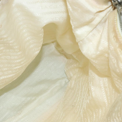 Prada Convertible Zip Tote (Outlet) Nylon, BEIGE, NYLON, Tote bag