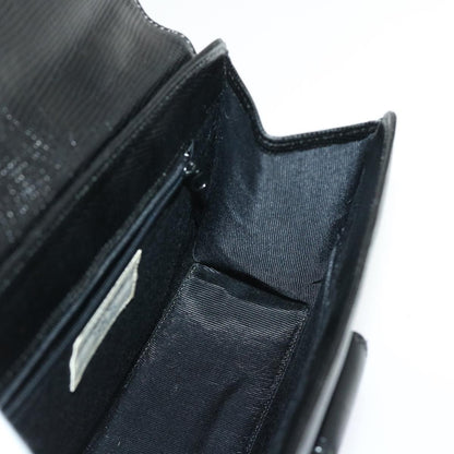 Givenchy Vintage Handbag Leather, BLACK, LEATHER, Handbag