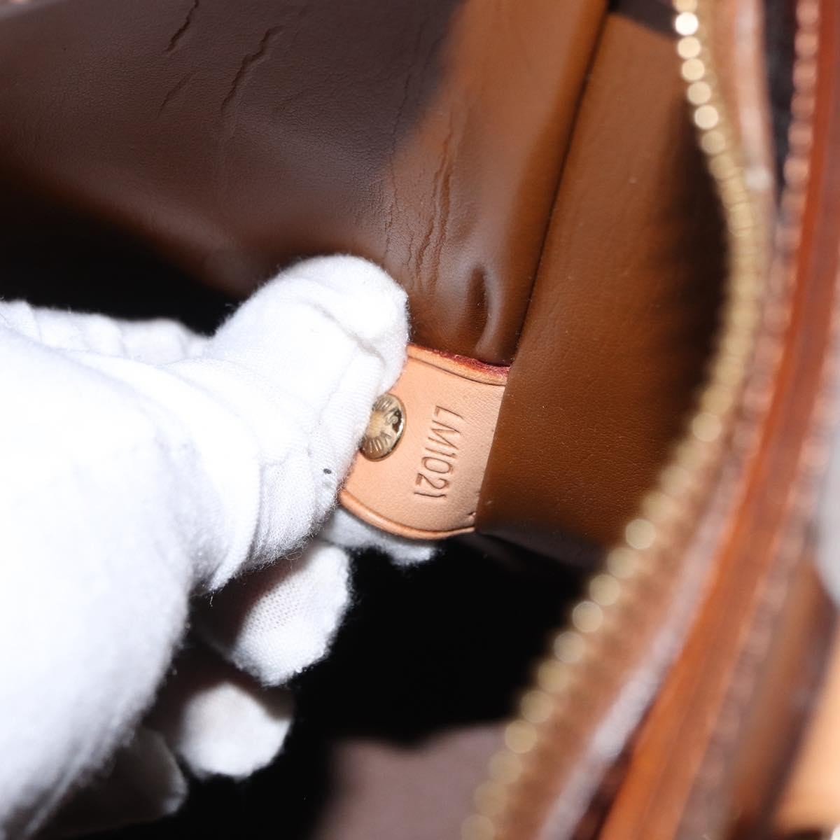 Louis Vuitton Houston Handbag Monogram Vernis, BROWN, PATENT_LEATHER, Handbag