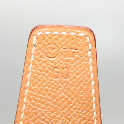 Hermes Constance Belt Leather, BLACK, LEATHER, Belts