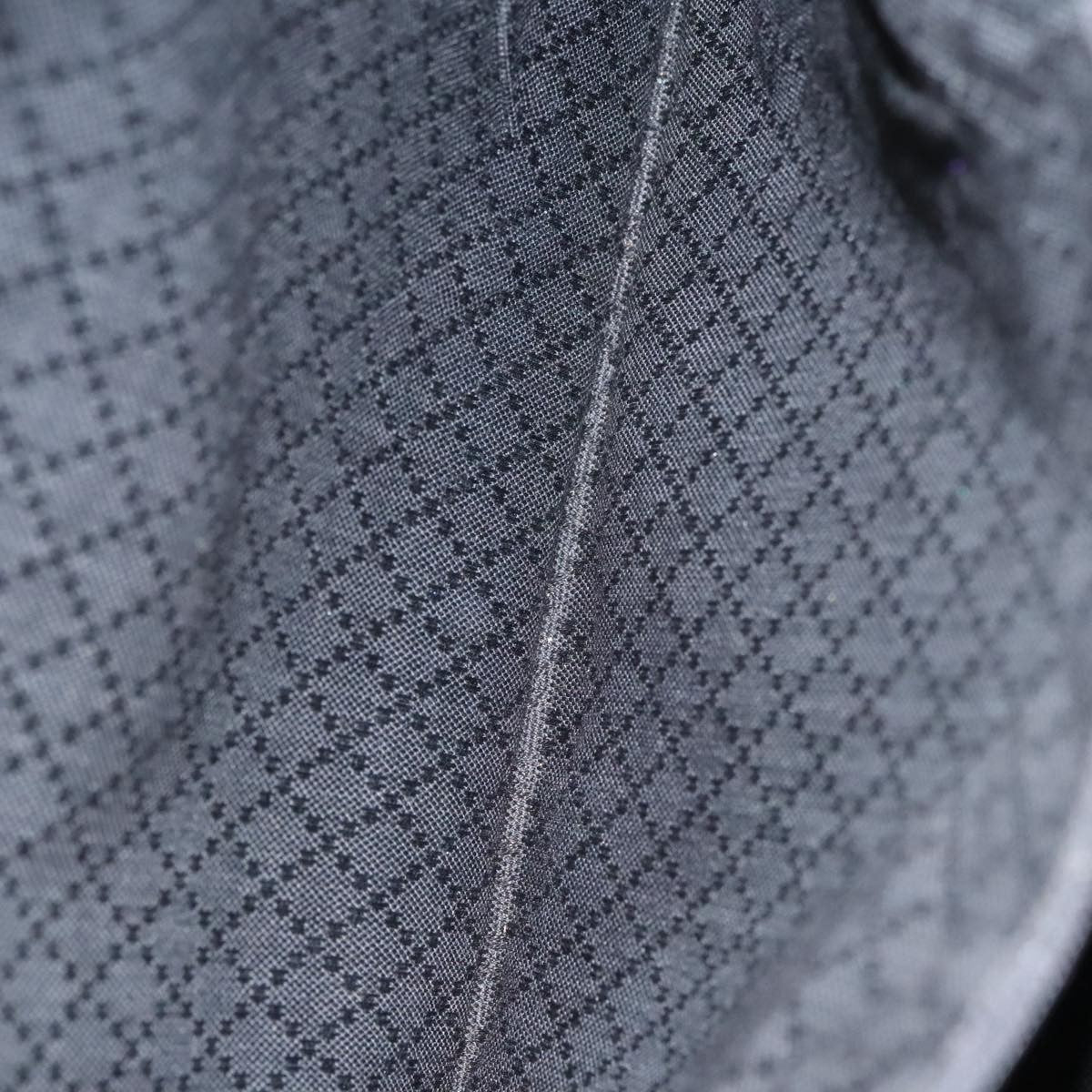 Gucci Vintage Bamboo Handle Tote Nylon, BLACK, NYLON, Tote bag