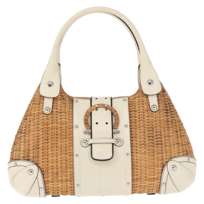 Salvatore Ferragamo Gancini Tote Leather, BROWN, LEATHER, Tote bag